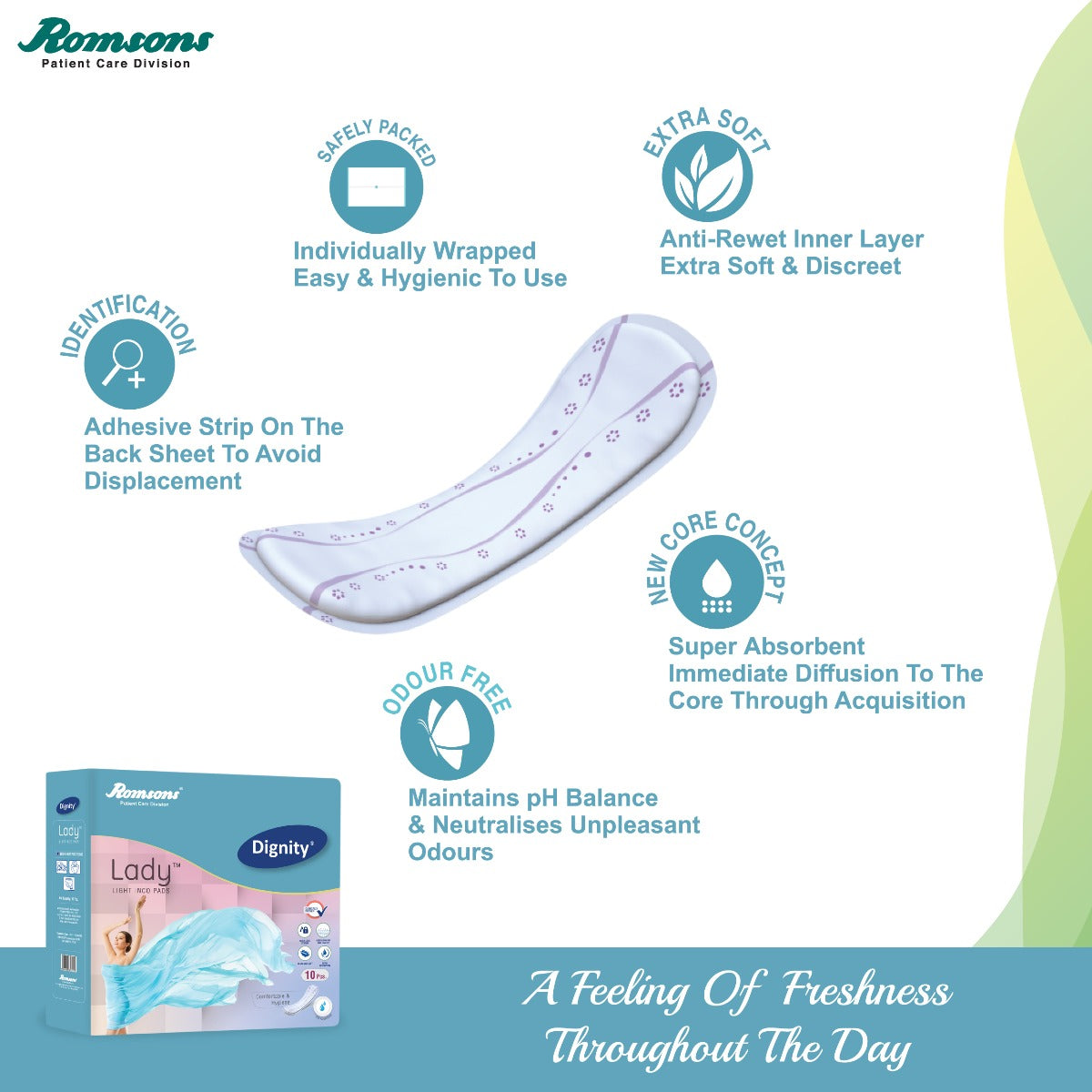 Female sale incontinence pads