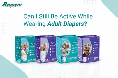 Can I Still Be Active While Wearing Adult Diapers?