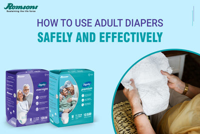 How To Use Adult Diapers Safely And Effectively