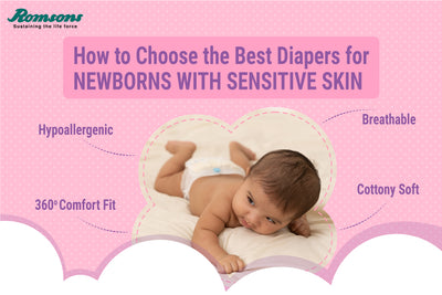 How to Choose the Best Diapers for Newborns with Sensitive Skin ?