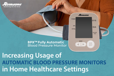 Increasing Usage of Automatic Blood Pressure Monitors in Home Healthcare Settings