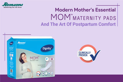 Modern Mother's Essential: Dignity Mom Maternity Pads and the Art of Postpartum Comfort