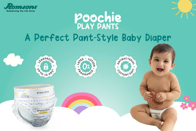 Romsons Poochie Play Pants: A Perfect Pant-Style Baby Diaper