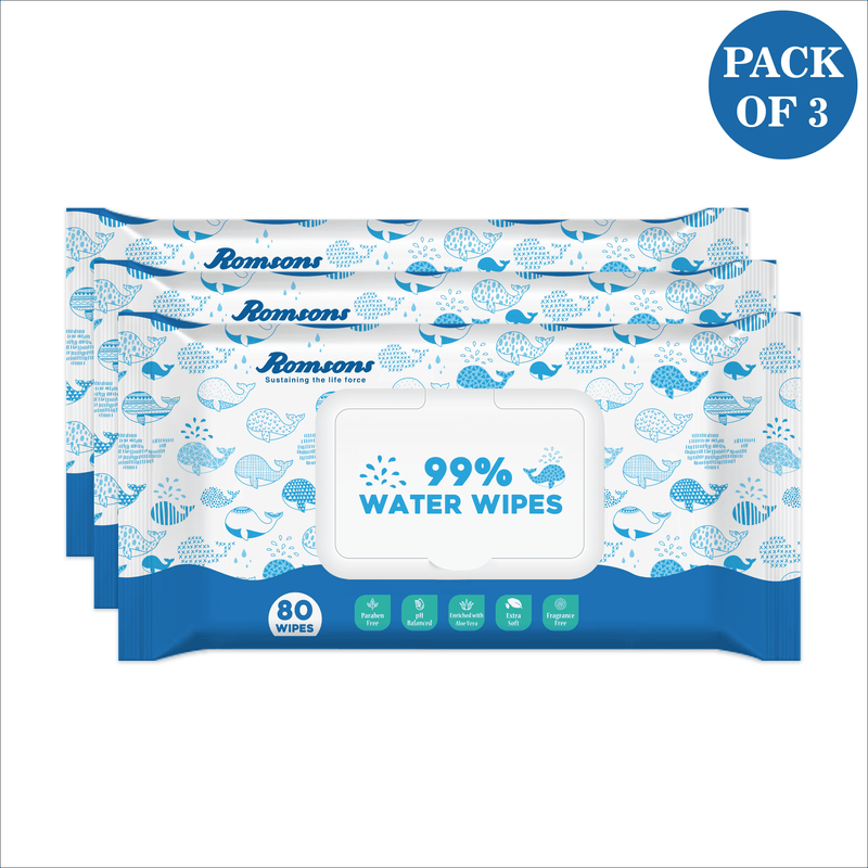 99% Water Wipes